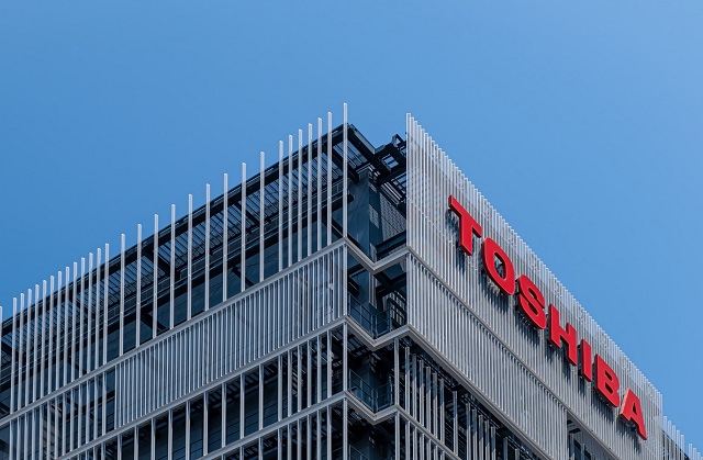 Budynek firmy Toshiba